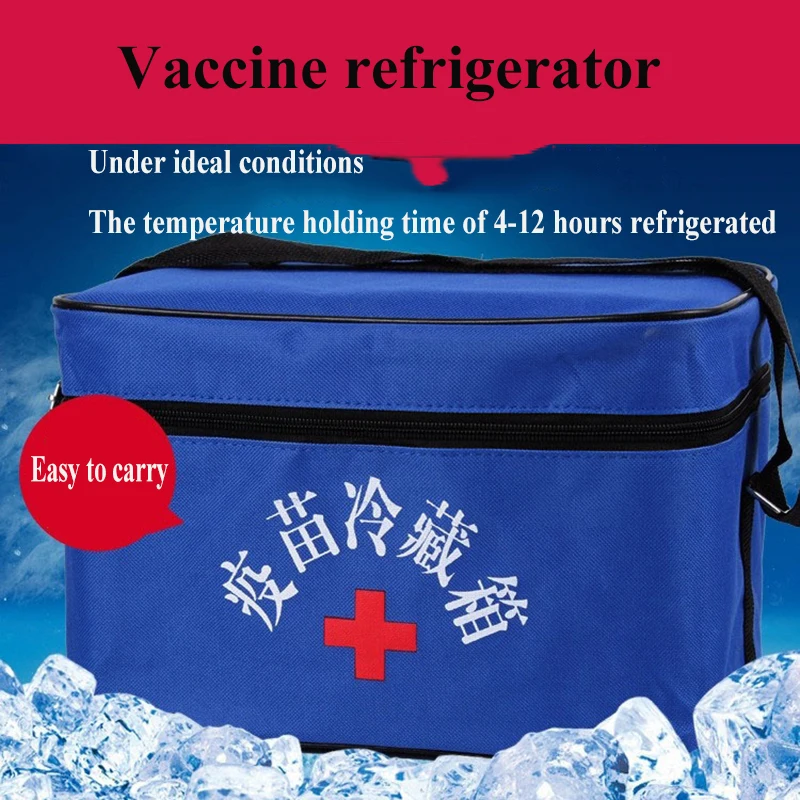 

1PCS 6L Vaccine Refrigerated Box Animal Semen Sperm Storage Artificial Insemination Tools Refrigeration Incubator Blood Transfer