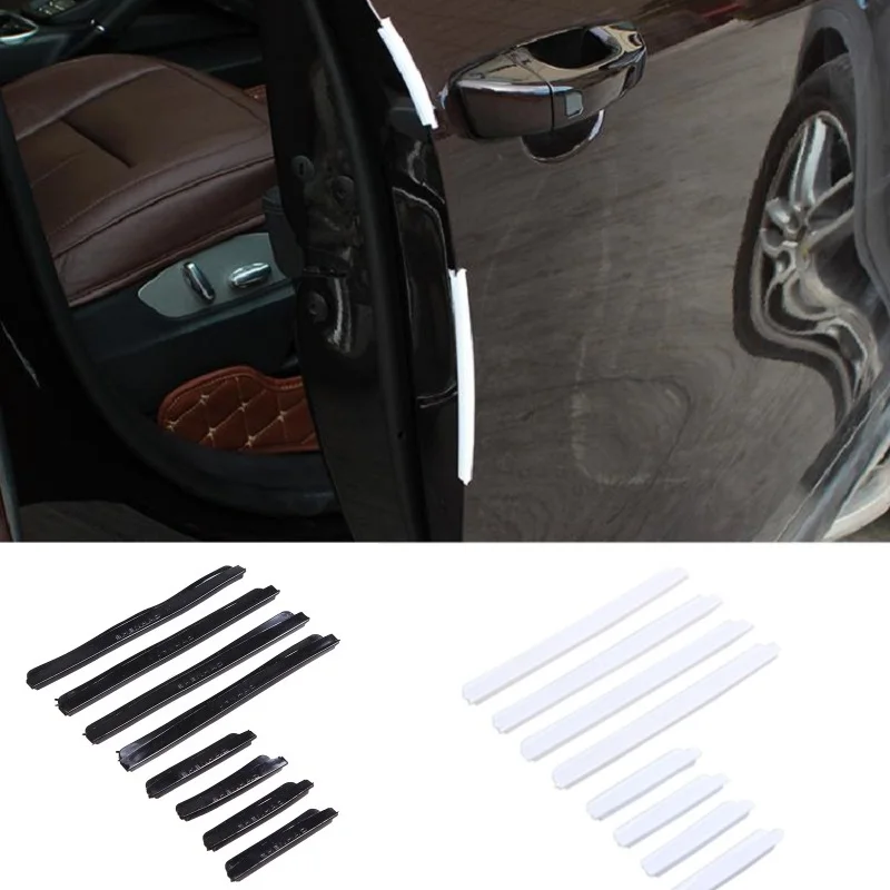 

8 PCS Car SUV Door Edge Protector Strip Protective Scrape Bumper Guard Handle Cover For Honda BMW Audi Toyota Nissan Subaru Benz