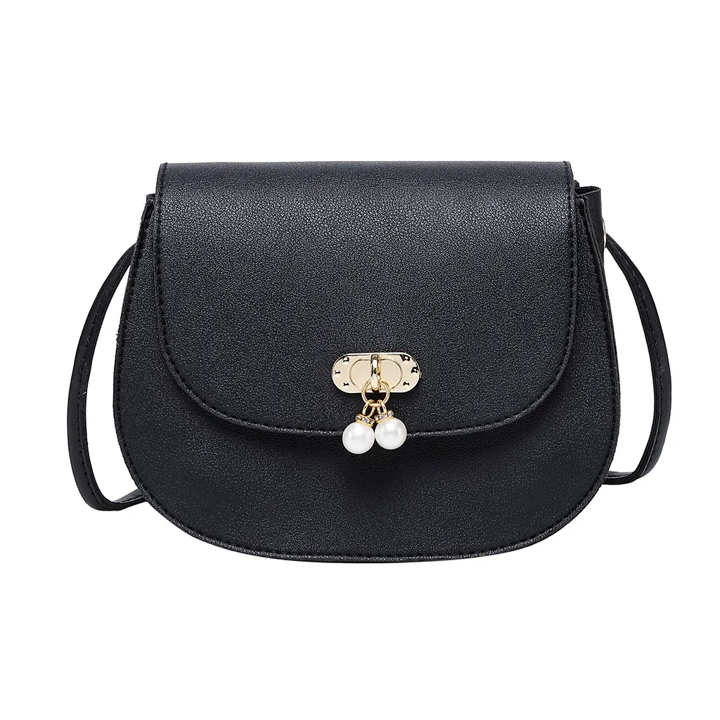 

Maison Fabre 2019 New Women Small Square Bag Single Shoulder Pearl decoration Messenger Bags travel bag women mini dropshipping
