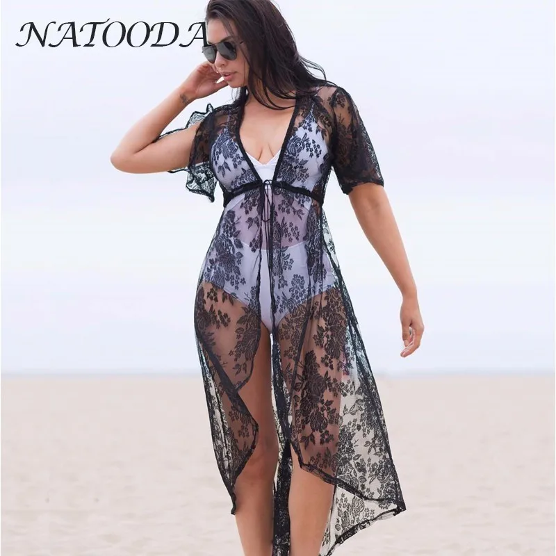 

Seazea 2019 New Sxey Beachwear Floral Print Beach Dress Summer Swimwear Female Women Swimsuit Cover Up