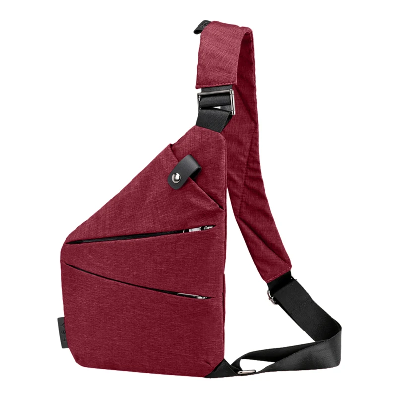 جديد أزياء الرجال قماش الصدر رسول Crossbody حقيبة عارضة بسيطة واحدة مكافحة سرقة حقيبة كتف الذكور Sac اليد حقيبة حزمة