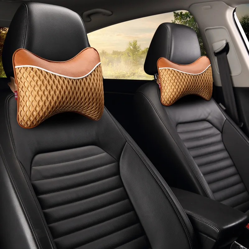 Подушки для сиденья и шеи 1 пара из мягкого хлопка BMW volkswagen VW golf 4 5 6 7 opel honda mini|accessories