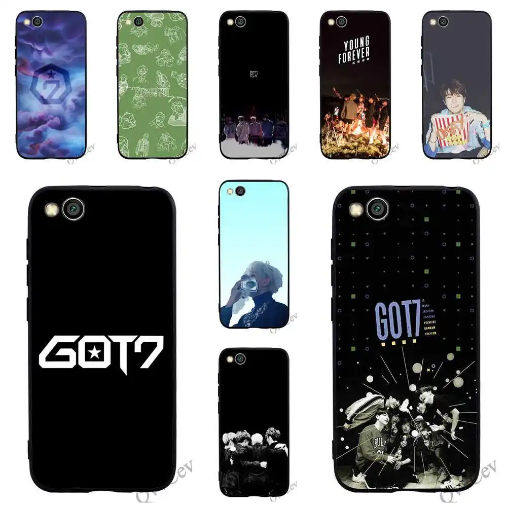 

Shockproof GOT7 Bands GOT 7 Phone Cover for Xiaomi Mix F1 Mi 8 Lite Case A1 A2 6 Shell