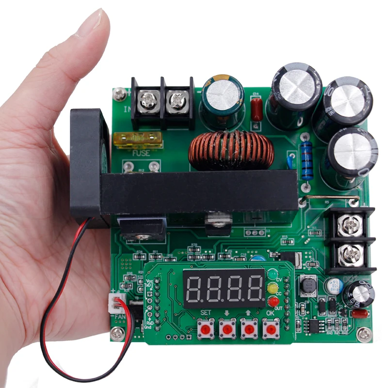 by dhl/fedex 10pcs/lot B900W NC DC constant voltage current power supply adjustable boost module 120V15A 30%off | Инструменты