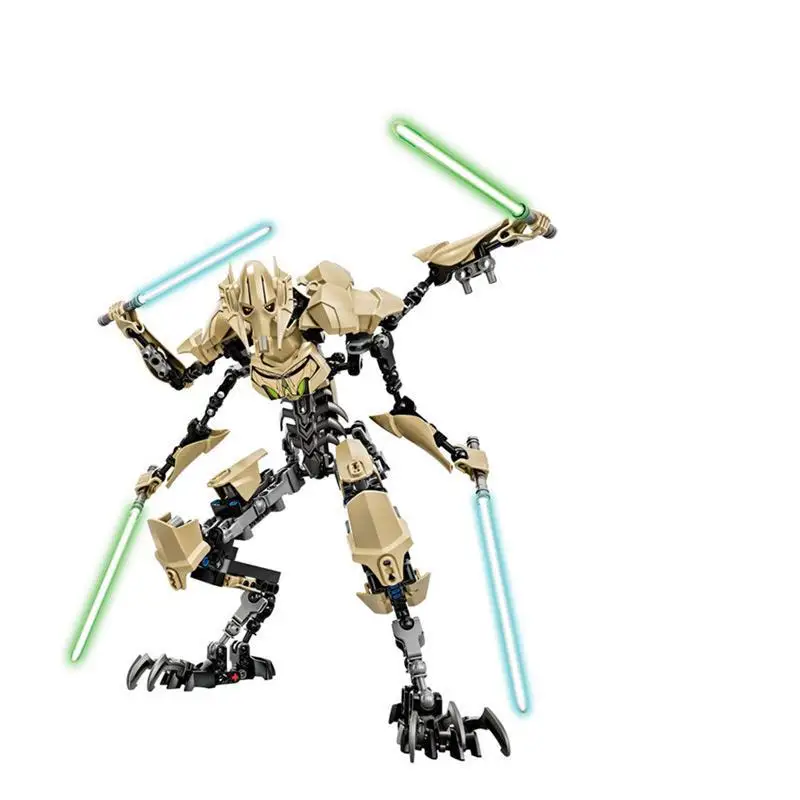 

KSZ Star Wars Darth Vader White Storm Trooper Grievous Figure Toys Building Blocks Compatible