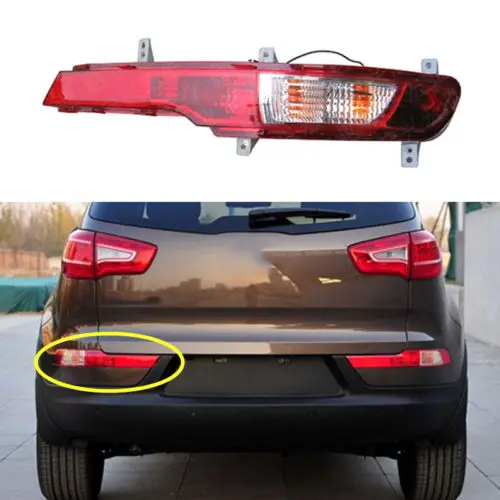 For Kia Sportage 2011 2012 2013 2014 1PC Rear Tail fog lamp light