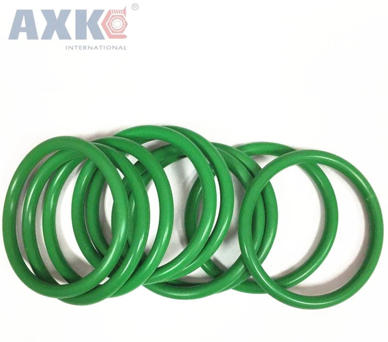 

AXK 2pcs 5.7mm Thickness Viton O Ring Sealing Gasket 180/185/190/195/200/205/210/215/220/225mm OD O-Ring Seals Assortment