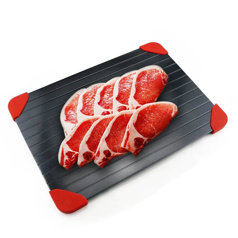 Defrosting Tray Thaws Frozen Food Faster Quicker Safest Defrost Meat Frozen Food Quickly HG99 Defrosting Tray Thaws Frozen Food Faster Quicker Safest Defrost Meat Frozen Food Quickly HG99