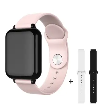 

B57 Smartwatch Men Fitness Tracker Call Reminder Heart Rate Monitor Blood Pressure Bluetooth Bracelet For Android IOS pk IWO