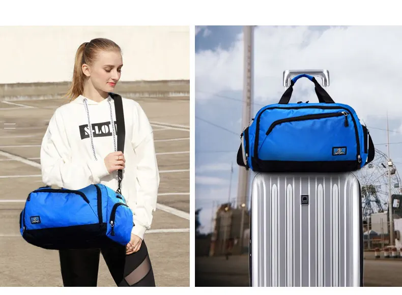 Scione мужские водонепроницаемые дорожные сумки, спортивный чемодан, женские модные сумки для багажа, большие повседневные сумки на плечо, сумка для хранения обуви