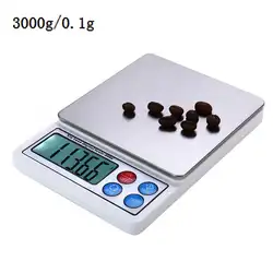 Мини-точность цифровые весы 3000 г/0,01 г 2,2 дюймов Высокое качество электронные весы Вес Balanca золотые украшения масштаб инструмент части