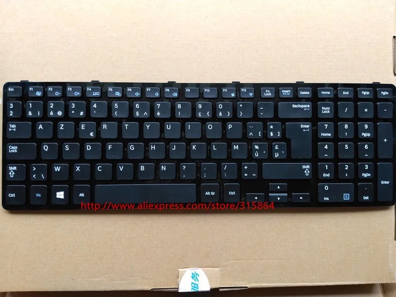 

BE/GR/US layout New laptop keyboard for Samsung NP350E7C NP355E7C black