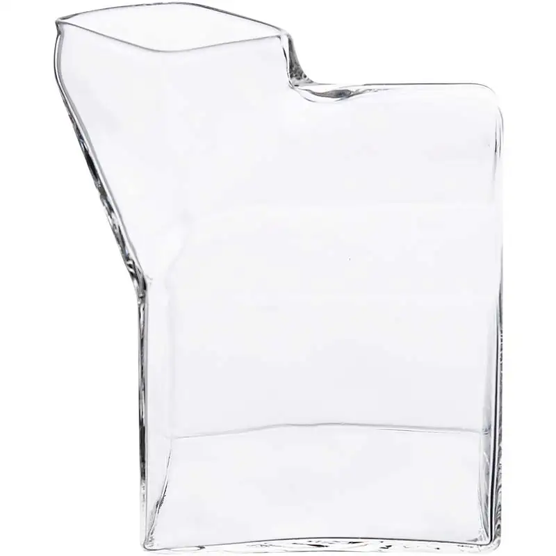 Free Shipping 4 PCS Square Shape Cocktail Glass Milk/Juice Glass Drinkware Set of 4