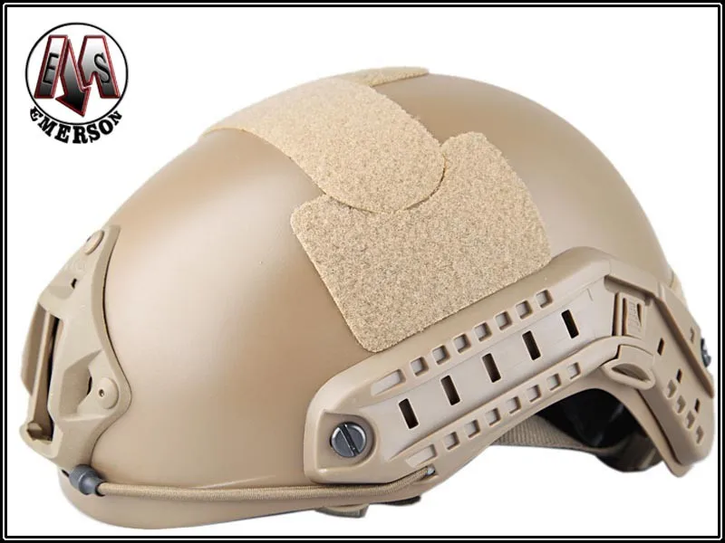 Casque Tactical Airsoft Paintball Fast Base Jump Ajustable Tan