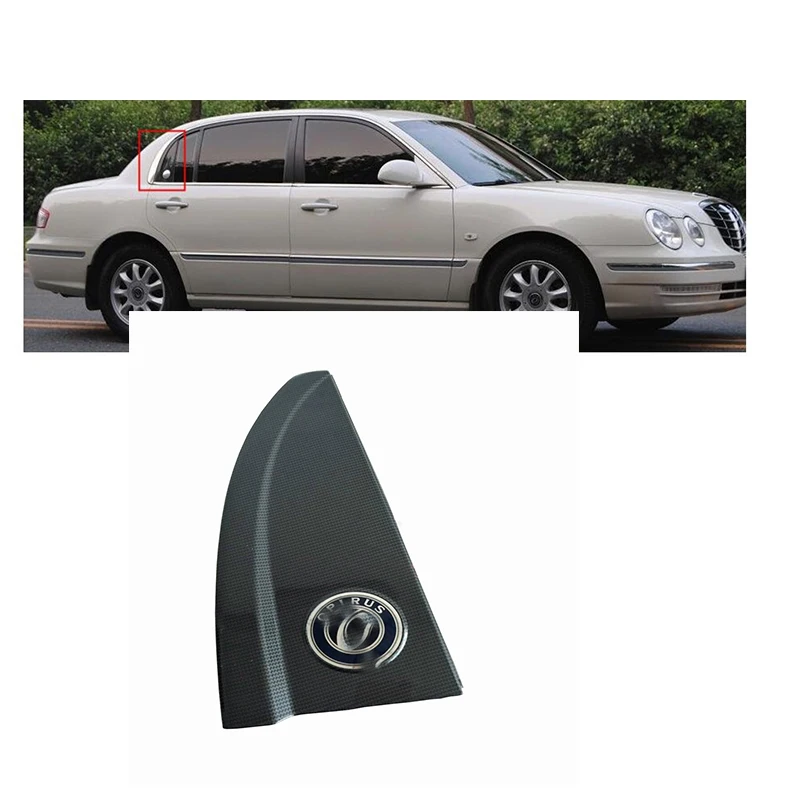 

FOR Kia Opirus Rear Door Outside Delta Moldings After the triangle trim triangle cover OEM 838403F000AS 838303F000AS
