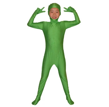 

(KC90410)Children Open Face Spandex Lycra Halloween Fancy Dress Kids Christmas Costume