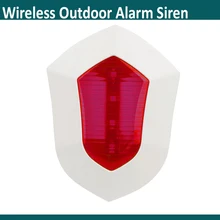 G90B G90B плюс Совместимость красный синий два цвета тревожная динамика 110db вспышки и звука открытый большой siren