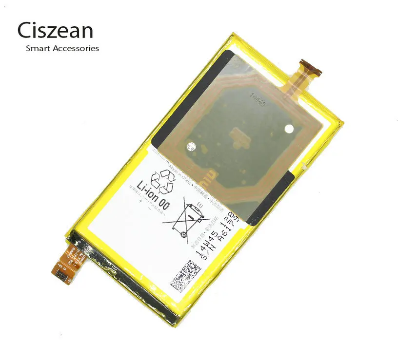 Ciszean 1x2600 мА/ч, LIS1561ERPC аккумулятор NFC для sony Xperia Z3 компактный Z3c мини D5803 D5833 для C4 E5303 E5333 E5363 E5306