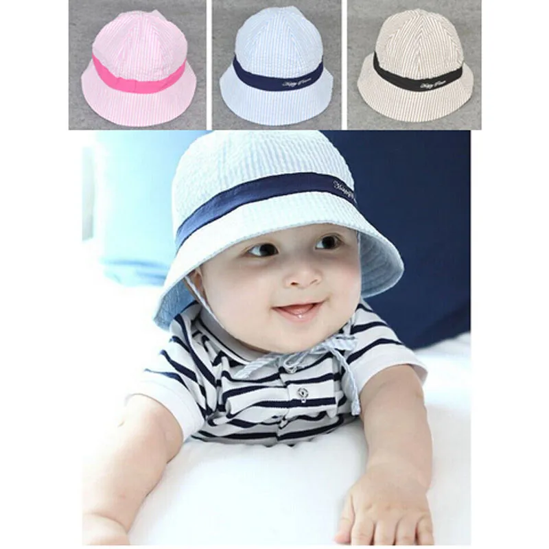 Infant Boy And Girl Kids Hat Spring Summer Pots Hats Cotton Sun Visor Caps baby beanie girls bonnet | Детская одежда и обувь