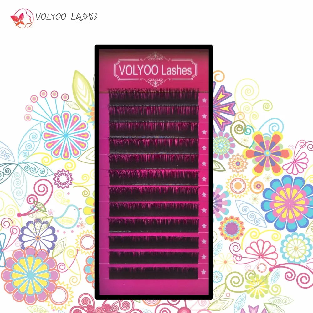 1 Case All sizes Mink Eyelash Extension artificial eyelash Fake False | Красота и здоровье