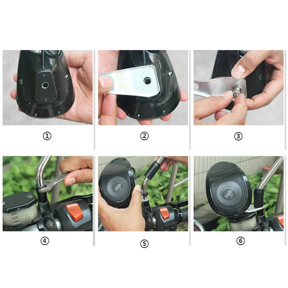 Водонепроницаемый Bluetooth динамик для мотоцикла громкий динамик MP3 музыка аудио плеер звуковая система fm-радио для ATV UTV скутер