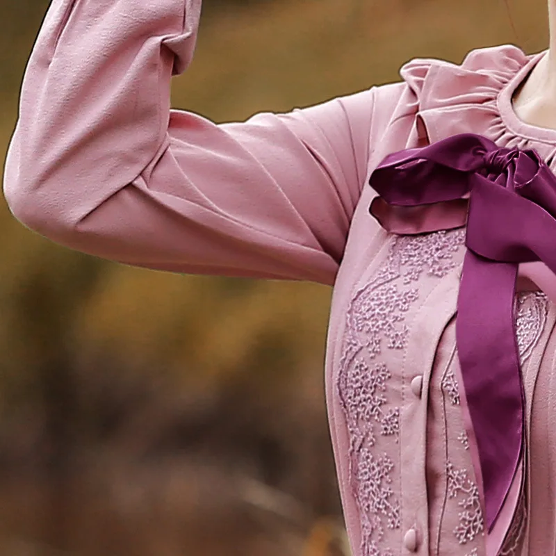 Женское элегантное платье туника с длинным рукавом весна осень 2019|ladies dresses|women