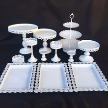 Свадебные десерт лоток стойка для кексов, пирожное-Корзиночка сковорода вечерние реквизит