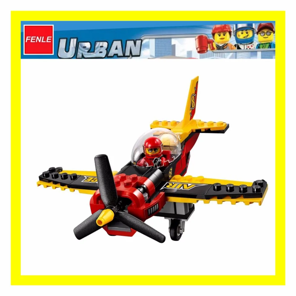Aliexpress.com : Buy City Figures Race Plane Model