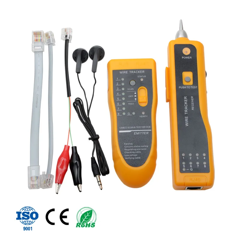 RJ11 RJ45 Cat5 Cat6 TEL Wire Tracker Network Cable Tester Detector Line Finder