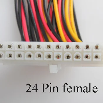 

20 Pin To 24 Pin Female to Male Power Supply Adapter Cable for Laptop PC Computer ND998
