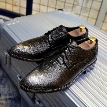 

unique lace up wingtip men shoes luxury brand genuine leather ballerina flats loafers elegant classic formal oxford shoes