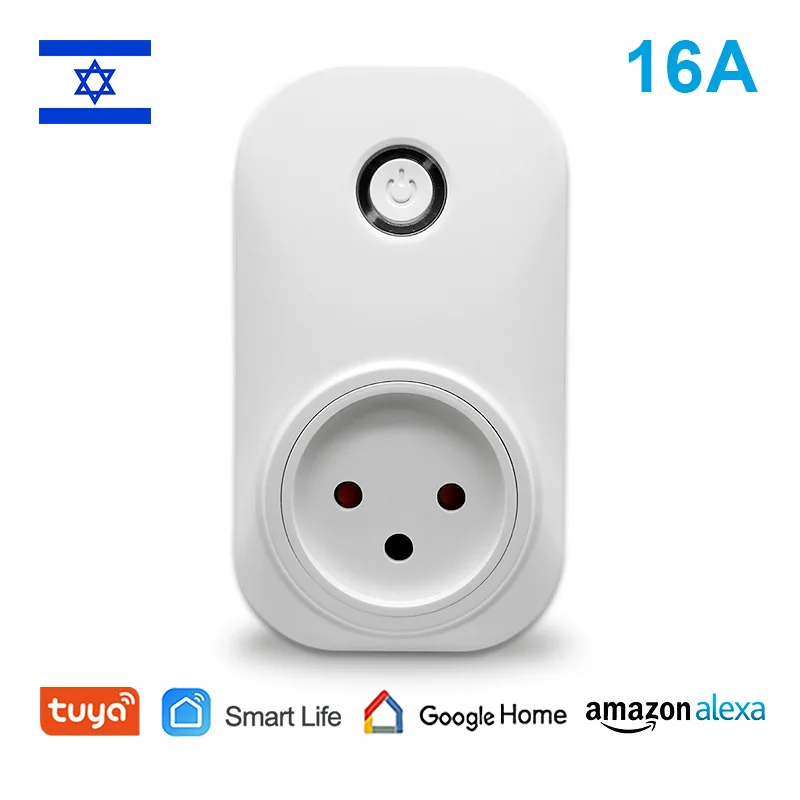  Tuya Smart Life WiFi Water Heater Switch Boiler Switches Israel Type WiFi Plug Socket Alexa Echo Go - 32972285478