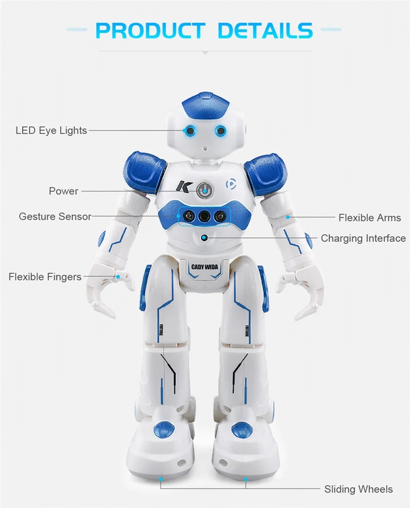 R2 RC Robot CADY WINI Programação Inteligente