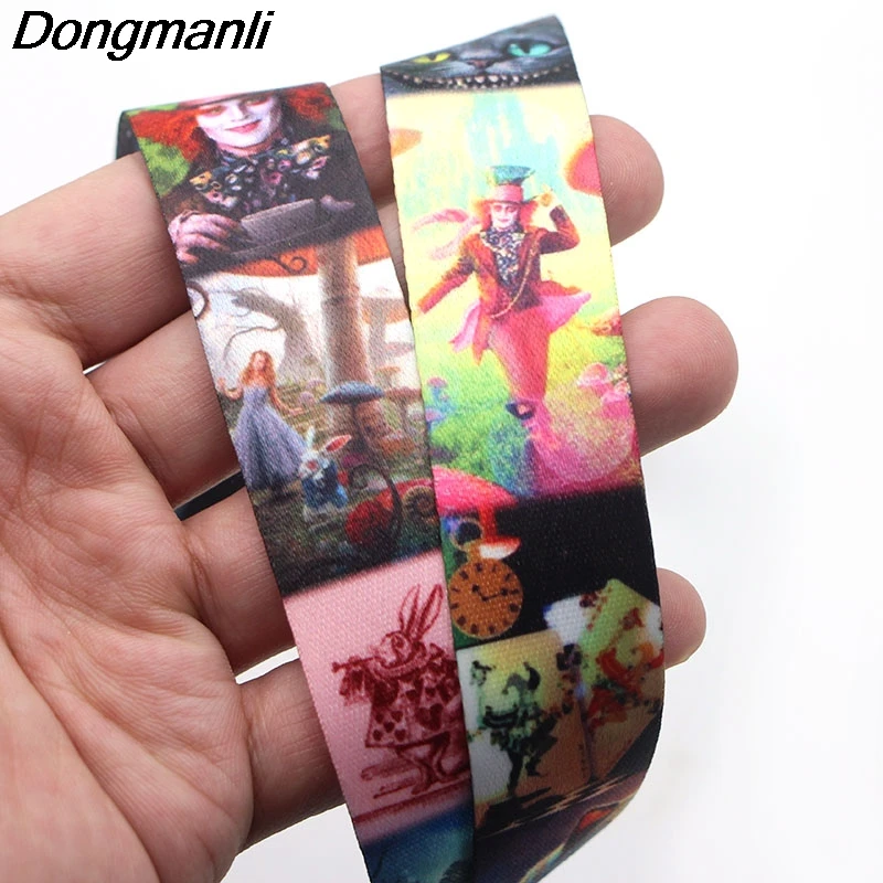 P1919 Dongmanli Детские брелки бейдж со шнурком ID Lanyards/Мобильный телефон Веревка/ключ нашейные ремешки ремни ювелирные изделия