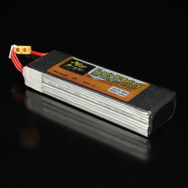 ZOP POWER 14,8 V 4000 Mah 4S 60C Xt60 вилка Lipo батарея для Rc вертолет игрушка