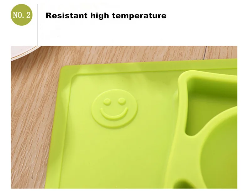 New Infant Baby Feeding Tableware Safe Silicone Cute Animals Shape Slip-resistant Baby Dishes Snack Fruit Baby Feeding Set XSKP10 (8)