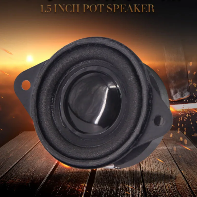 1.5 inch gold steel speaker