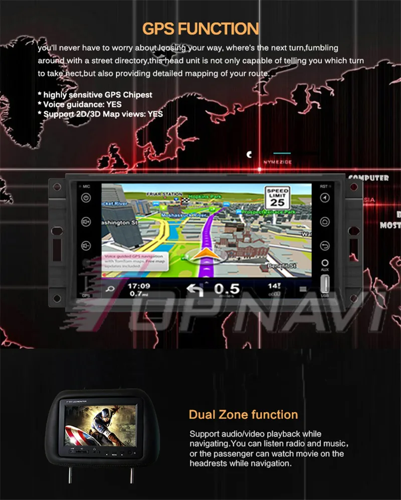 multimedia For Jeep Grand Cherokee