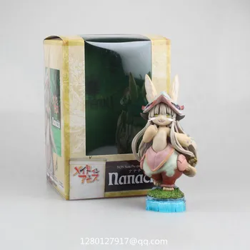 

14 CM Anime Made in Abyss Charm Girl Nanachi PVC Action Figure Collectible Model Toy BOX Q522