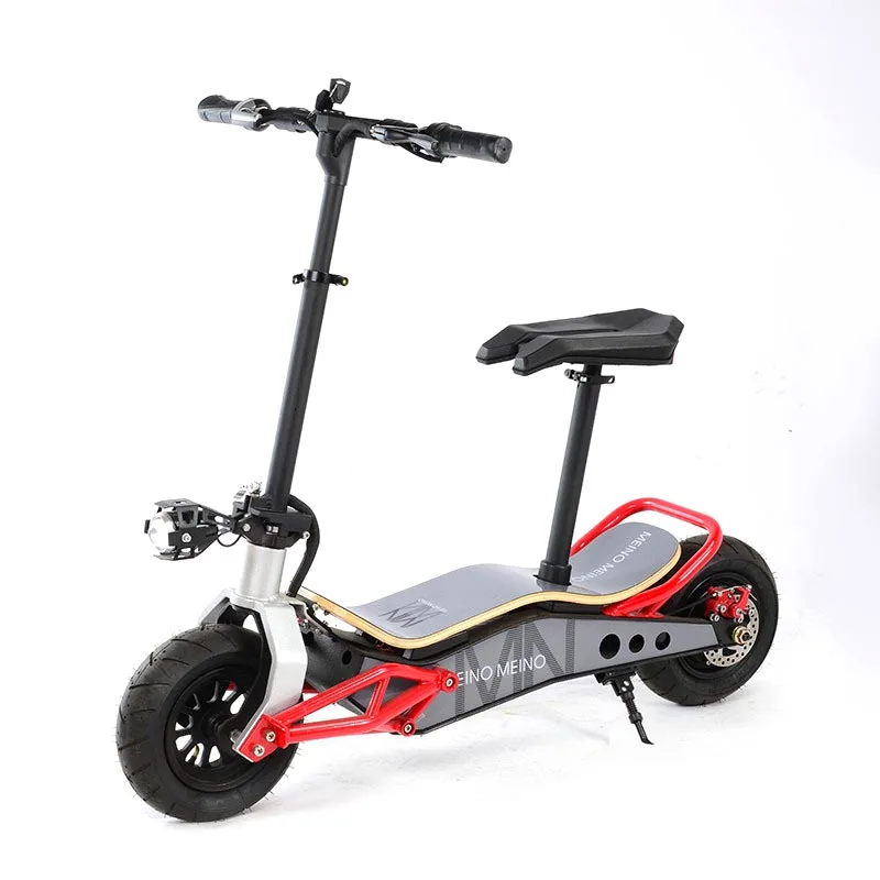 

fat tire suv stand up and seat powerful electric scooter mobility transporter chariot 500W 12 OR 16AH lithium battery