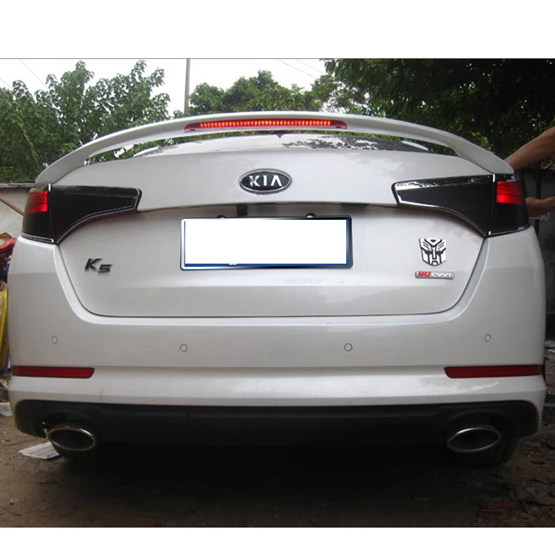 

For kia K5 Optima Spoiler High Quality ABS Material Car Rear Wing Primer Color Rear Spoiler For kia K5 Optima Spoiler 2011-2013