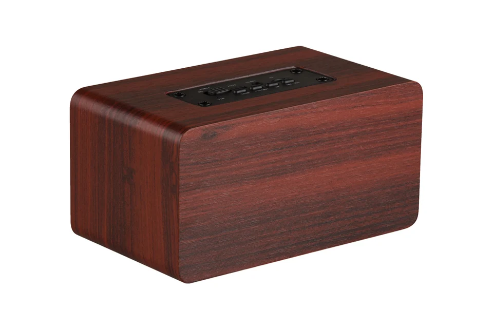 Magift Portable Wood Bluetooth Speaker Stereo Dual Loudspeaker Subwoofer Box Wooden Bass AUX 3.5mm Computer Speaker for Xiaomi (13)