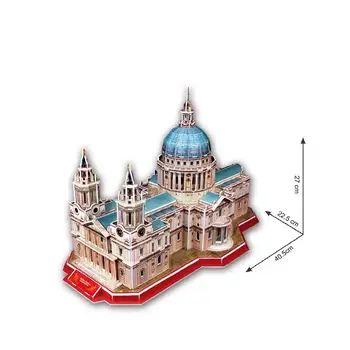 

RCtown CubicFun 3D Puzzle `Saint Paul`s Cathedral - London`
