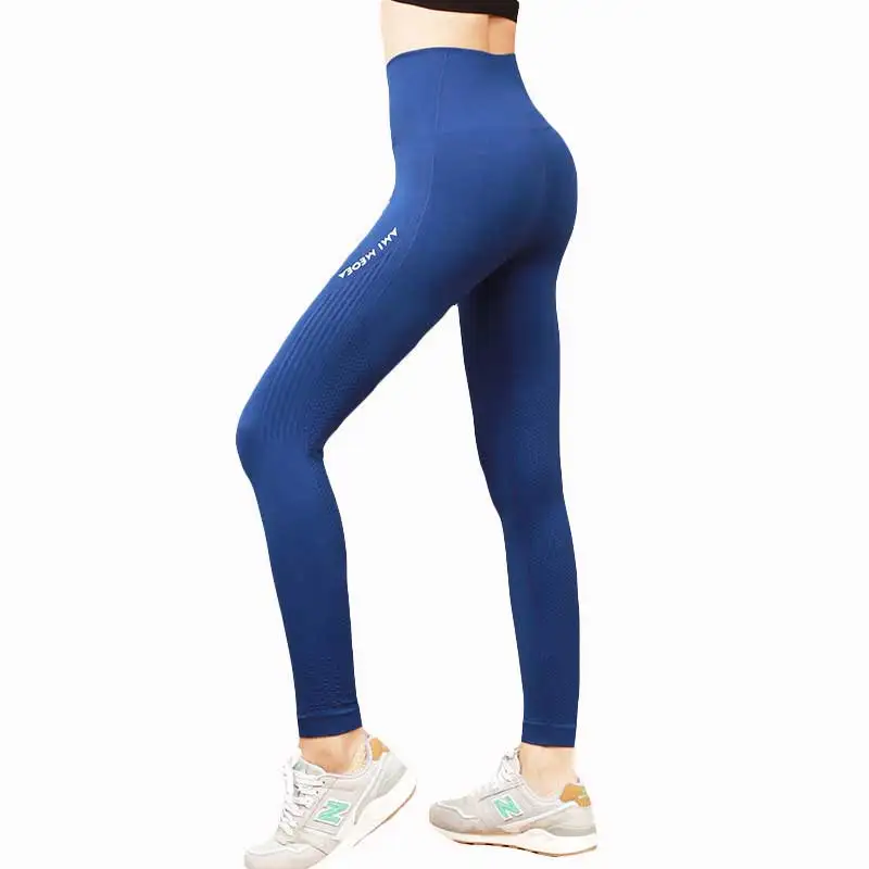 Women Sport Compression Running Tight Gym Pants Yoga Exercise Fitness High Waist Leggings Workout Women's Hiking Trousers CK05 | Спорт и