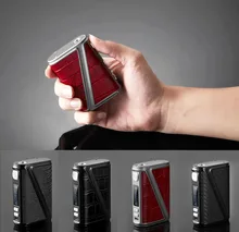 New Arrive 233W Warlock Z-BOX Mechanical Mod Box 233W TC Box Mod Leather Design Big Power Electronic Cigarette Mod New Arrive 233W Warlock Z-BOX Mechanical Mod Box 233W TC Box Mod Leather Design Big Power Electronic Cigarette Mod