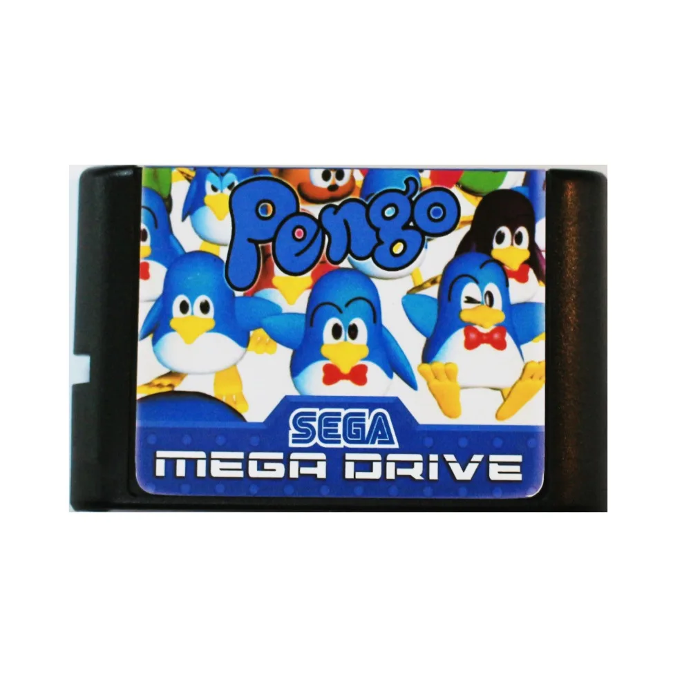 Pengo 16 бит MD карточная игра для Sega игры SEGA Mega Drive Genesis | Электроника