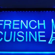 LB437-французская кухня кафе ресторан светодиодный неоновый свет вывеска домашний декор ремесла