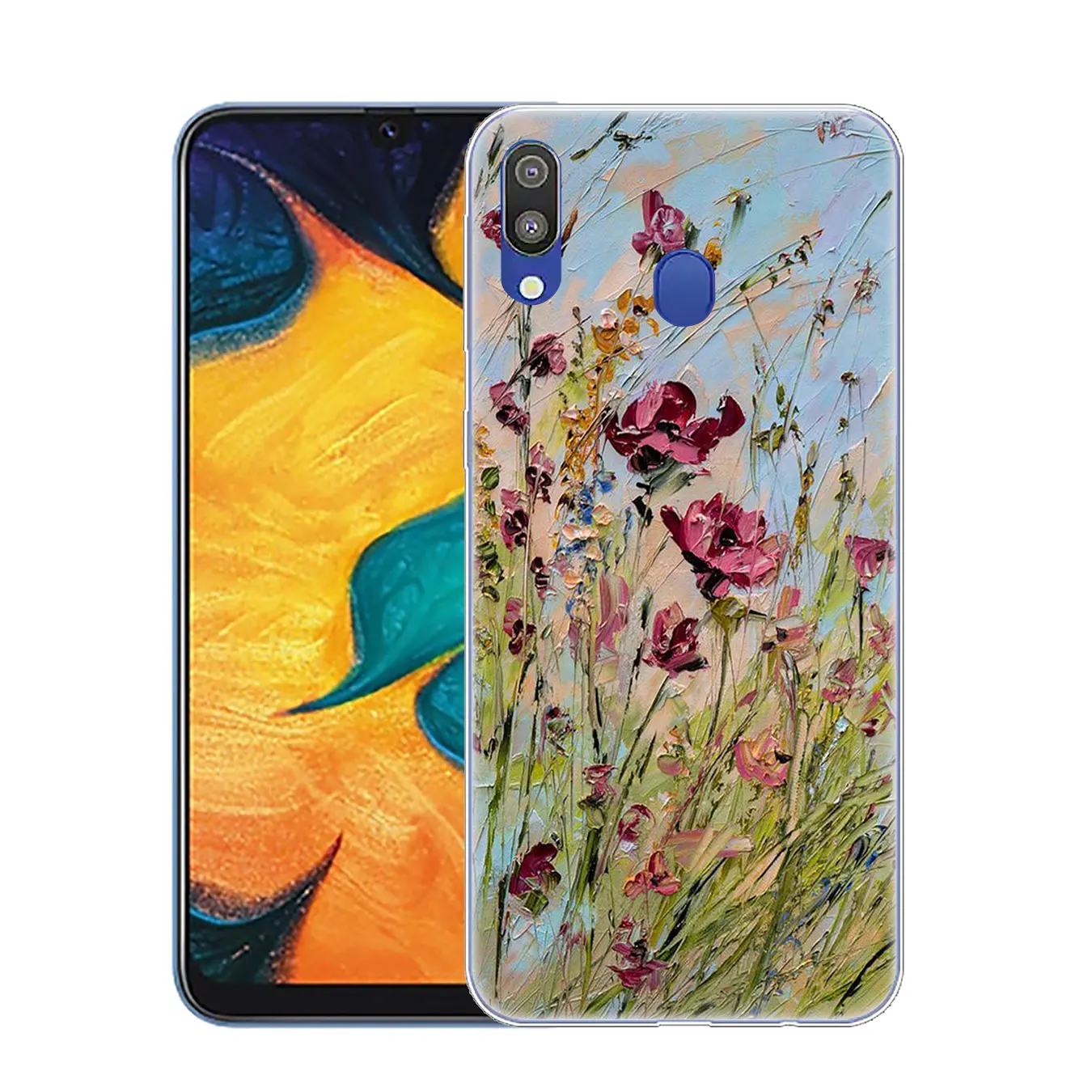 Жесткий чехол для телефона Lavaza Samsung Galaxy A10 A20 A30 A40 A50 A60 A70 M10 M20 M30 M40 A20e|Чехлы-накладки|