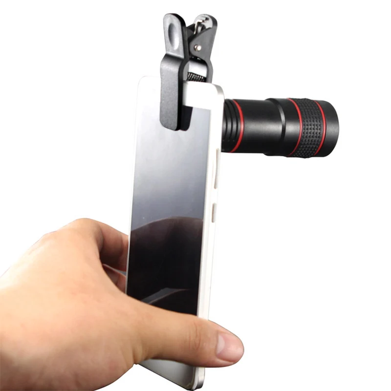 العالمي البسيطة 8x18 تلسكوب الذكية حامل هاتف أحادي و مناظير رؤية كبيرة Telescopio ل فون هواوي سامسونج