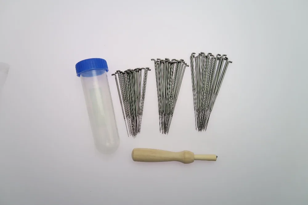 FREE SHIPPING high quality duct tool poke needle/1set of needlesin
